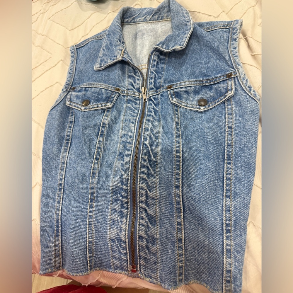 Paris blues woman’s Blue Denim Vest